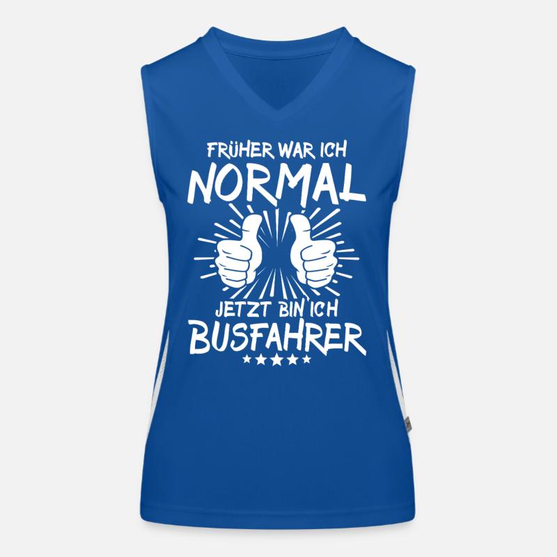 Busfahrer Funktionelles Kontrast-Tank Top für Frauen