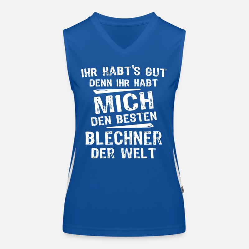 Blechner Funktionelles Kontrast-Tank Top für Frauen
