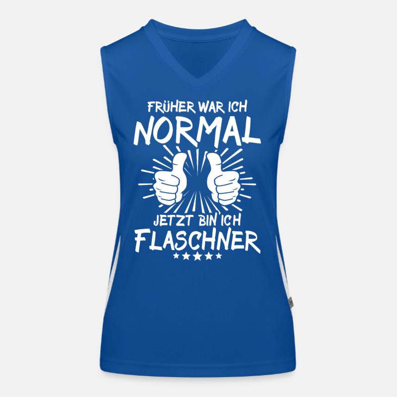 Flaschner Funktionelles Kontrast-Tank Top für Frauen