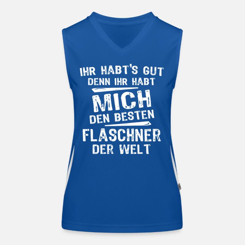 Plumber Women's Functional Contrast Tank Top