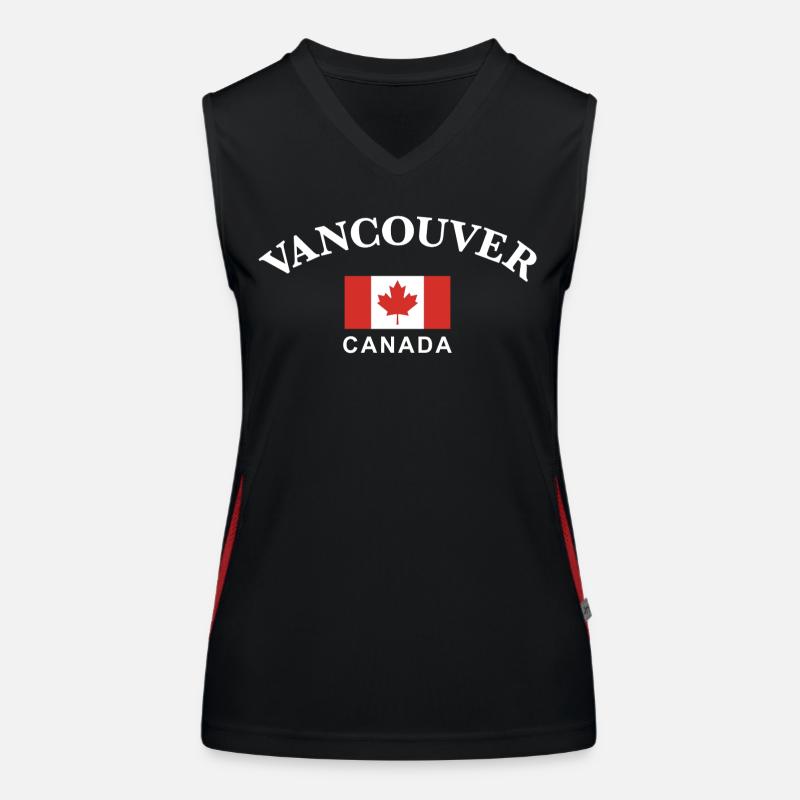 Vancouver, Canada Débardeur respirant contrasté Femme