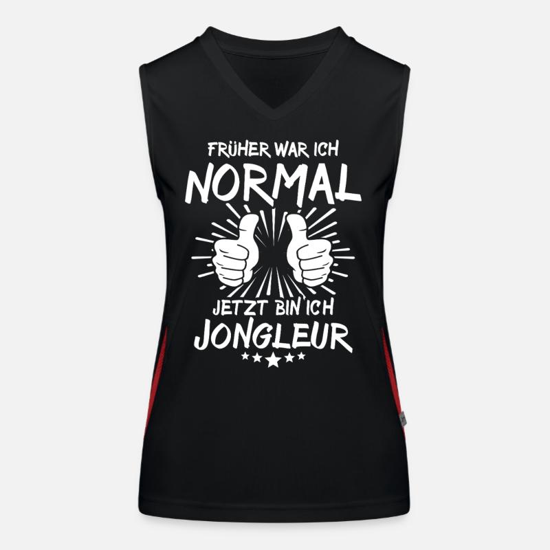 jongleur Débardeur respirant contrasté Femme