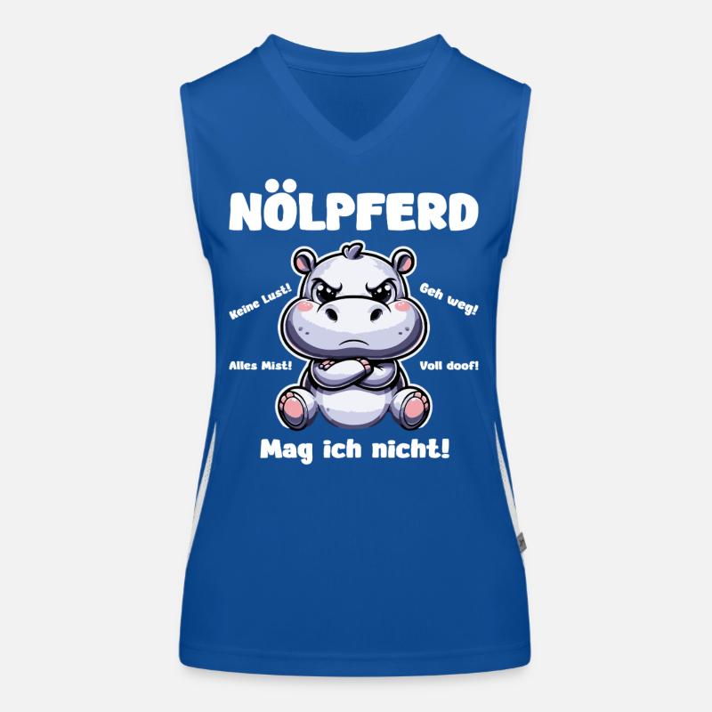 Nölpferd Women's Functional Contrast Tank Top