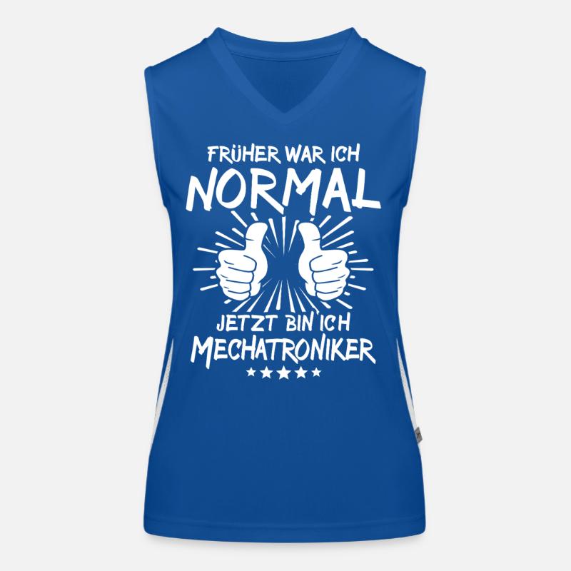 Mechatroniker Funktionelles Kontrast-Tank Top für Frauen
