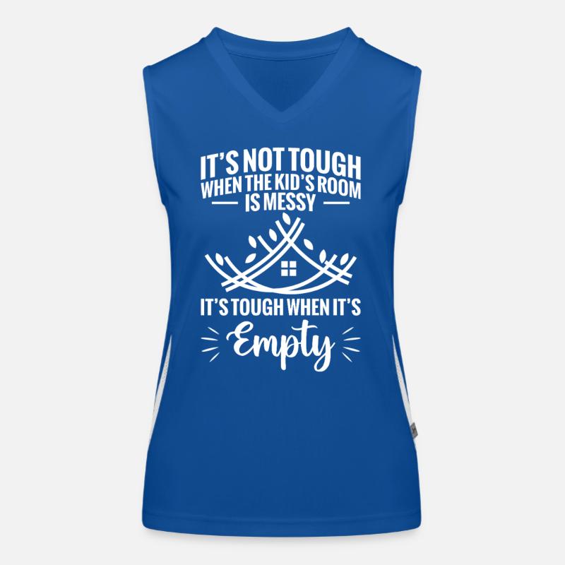  Empty Nest Parents Leaving for College Empty Women's Functional Contrast Tank Top