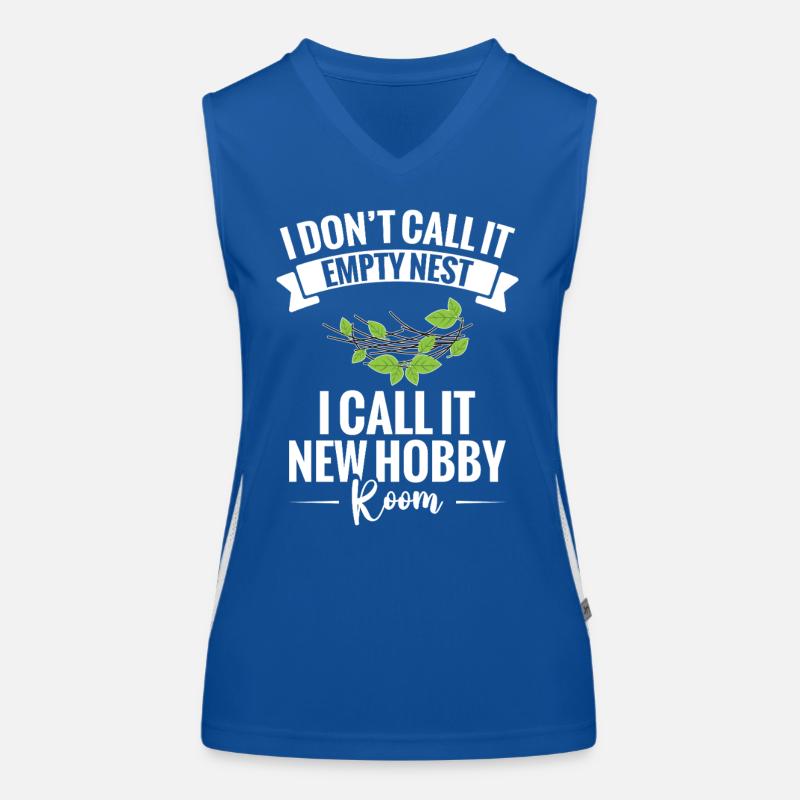 Empty-Nest-Mama von Highschool-Absolvent Empty-Nester Funktionelles Kontrast-Tank Top für Frauen