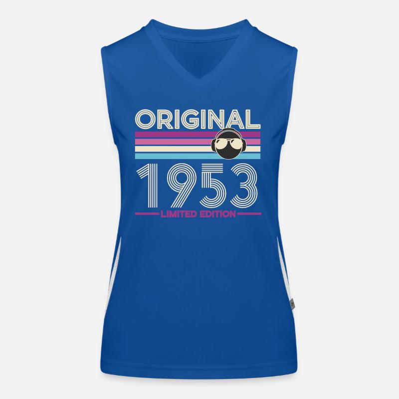 Originale limitierte Ausgabe von 1953 Funktionelles Kontrast-Tank Top für Frauen