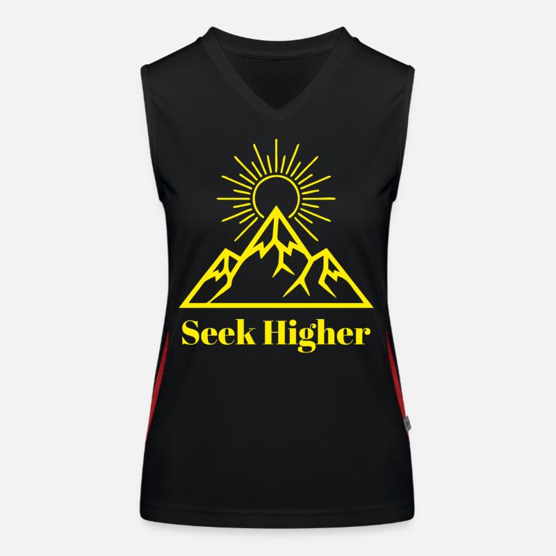 Seek Higher Summit Glow Women's Functional Contrast Tank Top