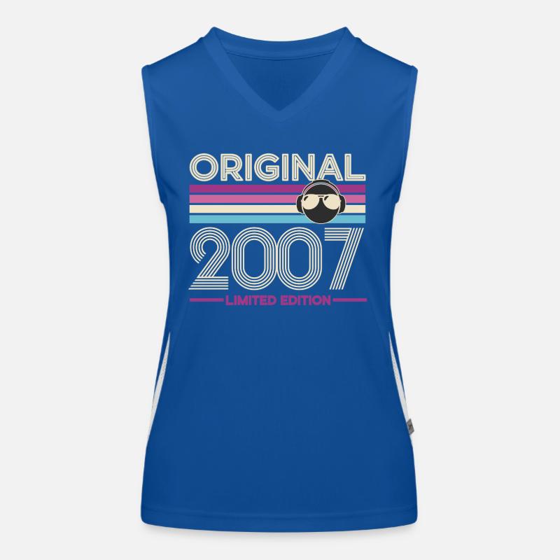 Original 2007 Édition Limitée Retro Débardeur respirant contrasté Femme