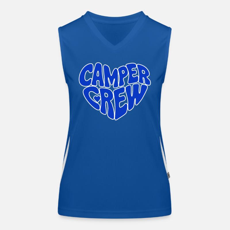 Camper crew Funktionelles Kontrast-Tank Top für Frauen