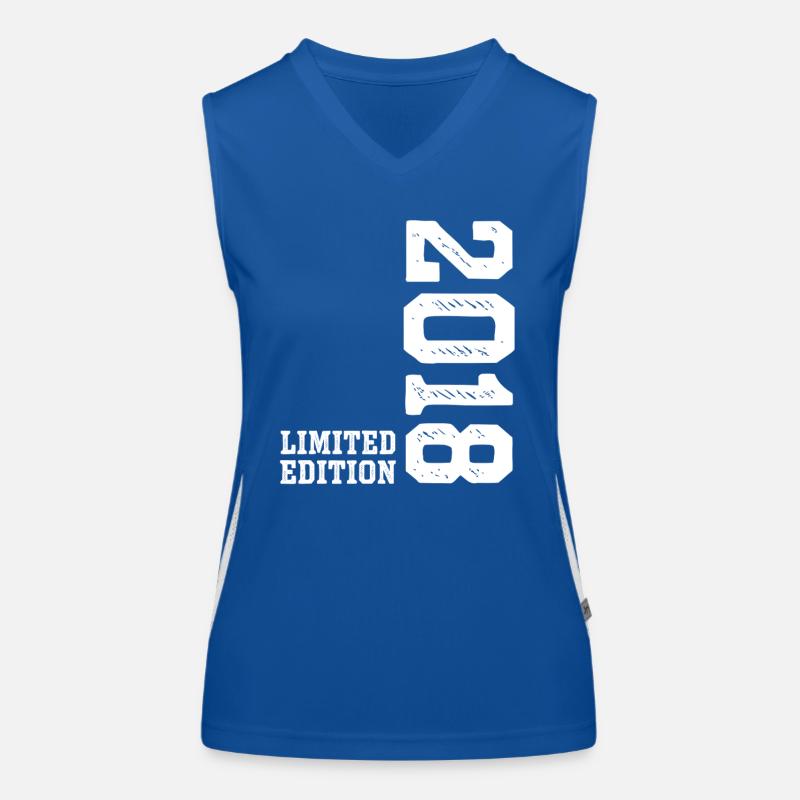 8. Geburtstag 2018 Limited Edition Junge Mädchen Funktionelles Kontrast-Tank Top für Frauen