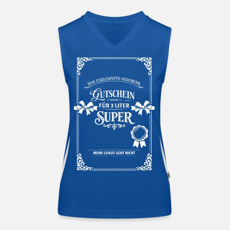 Das Exklusivste Geschenk Funktionelles Kontrast-Tank Top für Frauen