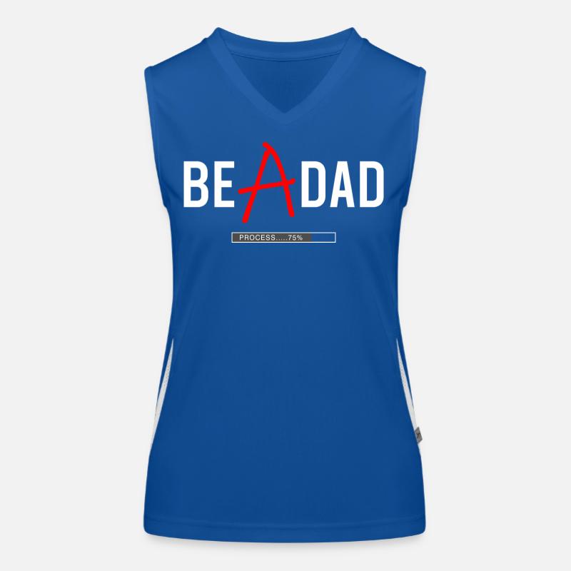 Dad in Process Shirt – Future Dad Women's Functional Contrast Tank Top