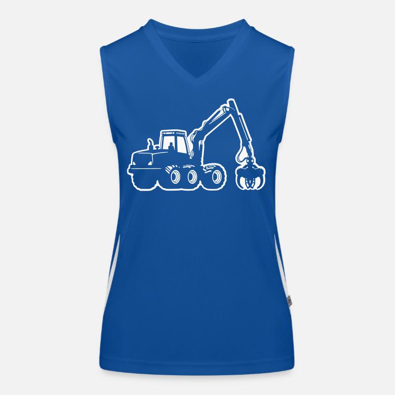 Harvester Silhouette Women's Functional Contrast Tank Top