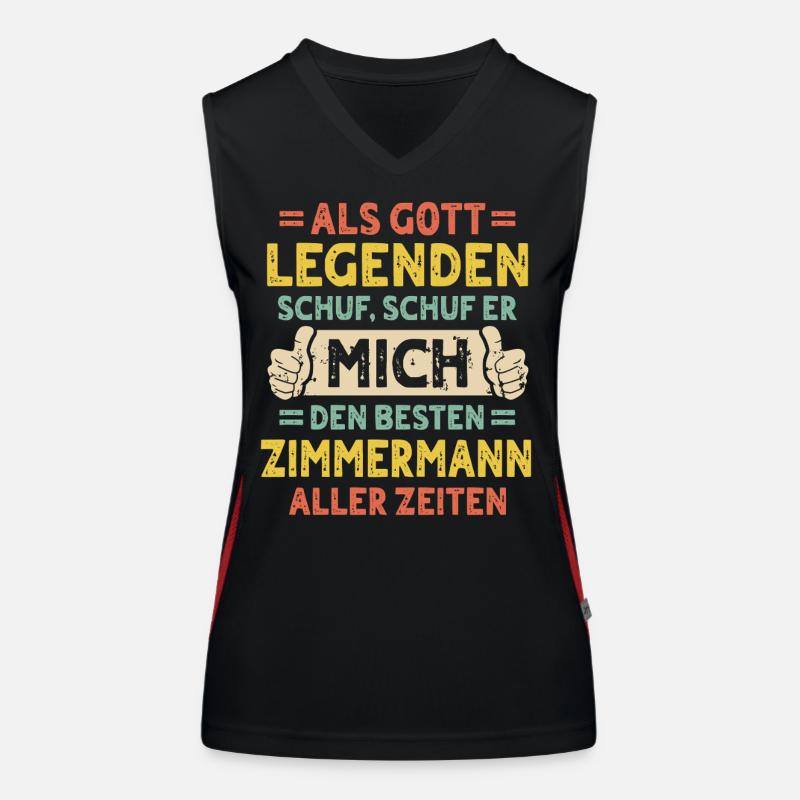 Zimmermann Funktionelles Kontrast-Tank Top für Frauen