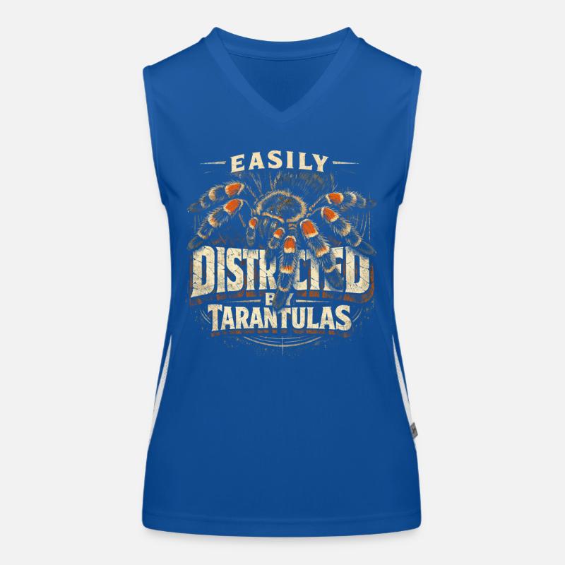 Tarentula facilement distraite par Tarentulas Débardeur respirant contrasté Femme