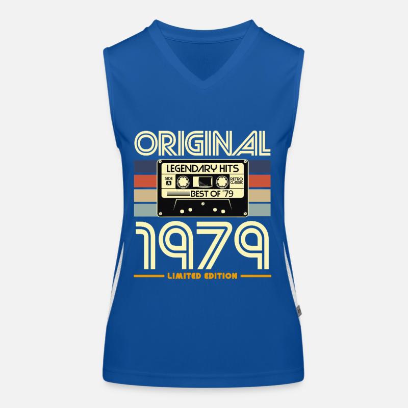 Originale Limited Edition von 1979 Funktionelles Kontrast-Tank Top für Frauen