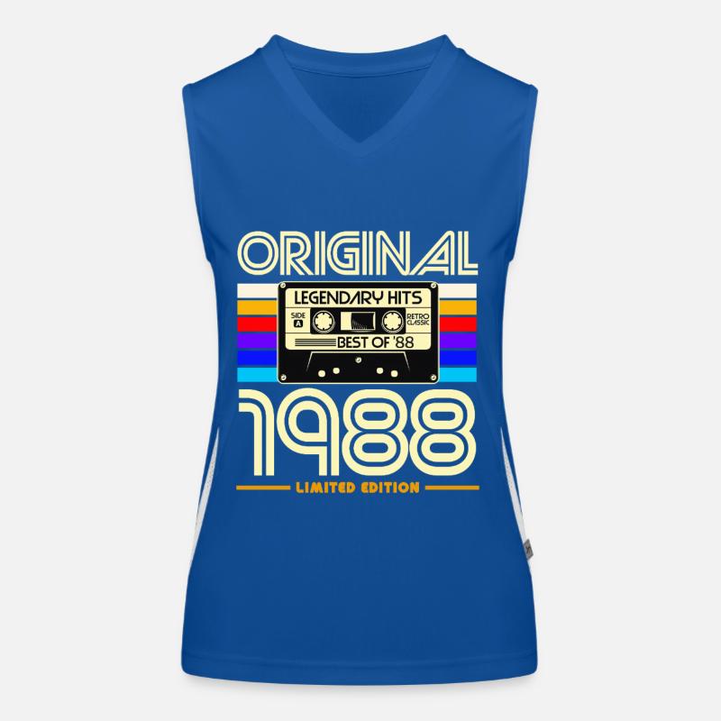 Cassette 1988 ÉditionLimitée Débardeur respirant contrasté Femme