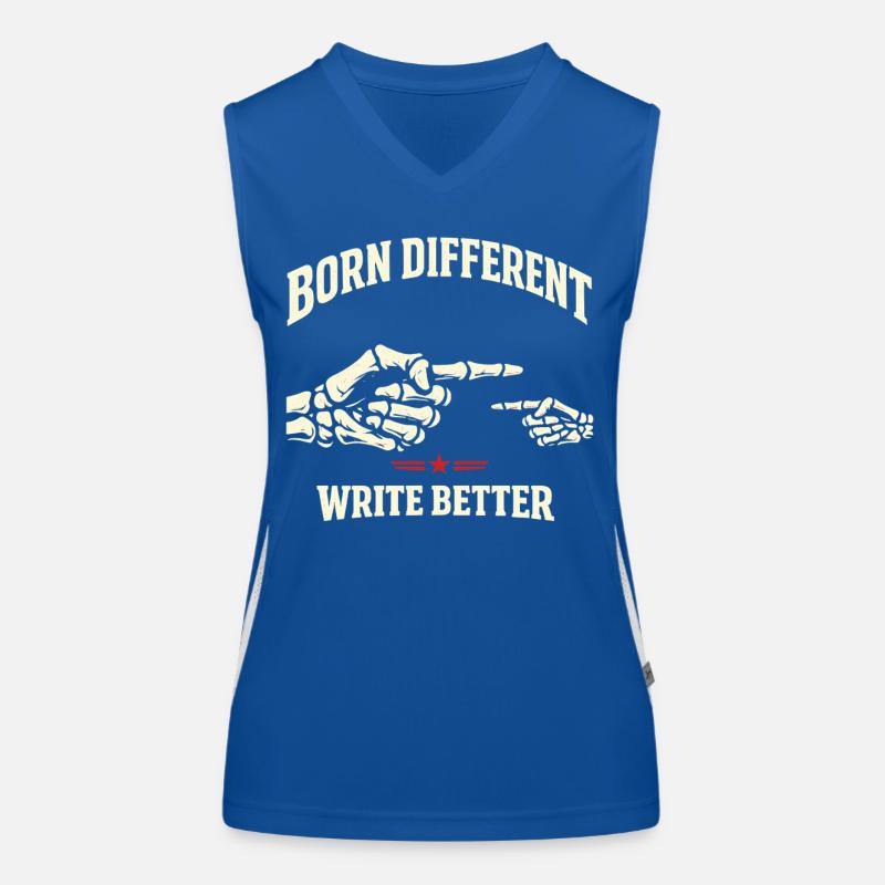 Né différent Débardeur respirant contrasté Femme