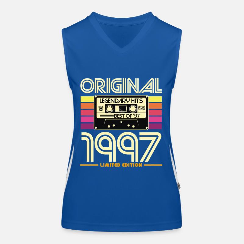 Original 1997 Cassette Retro Limitée Débardeur respirant contrasté Femme