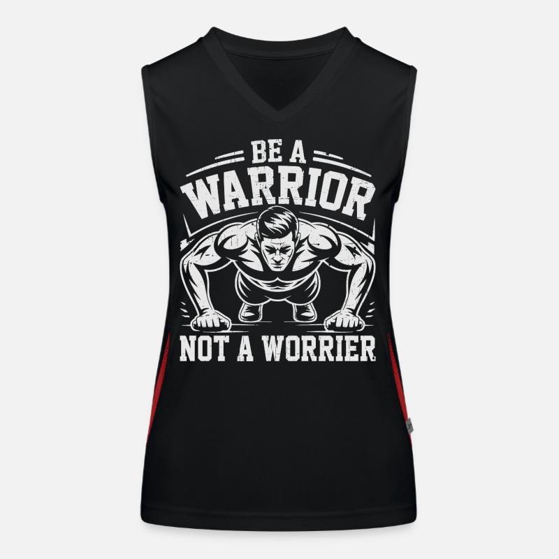 Be a warrior, not a procrastinator Women's Functional Contrast Tank Top