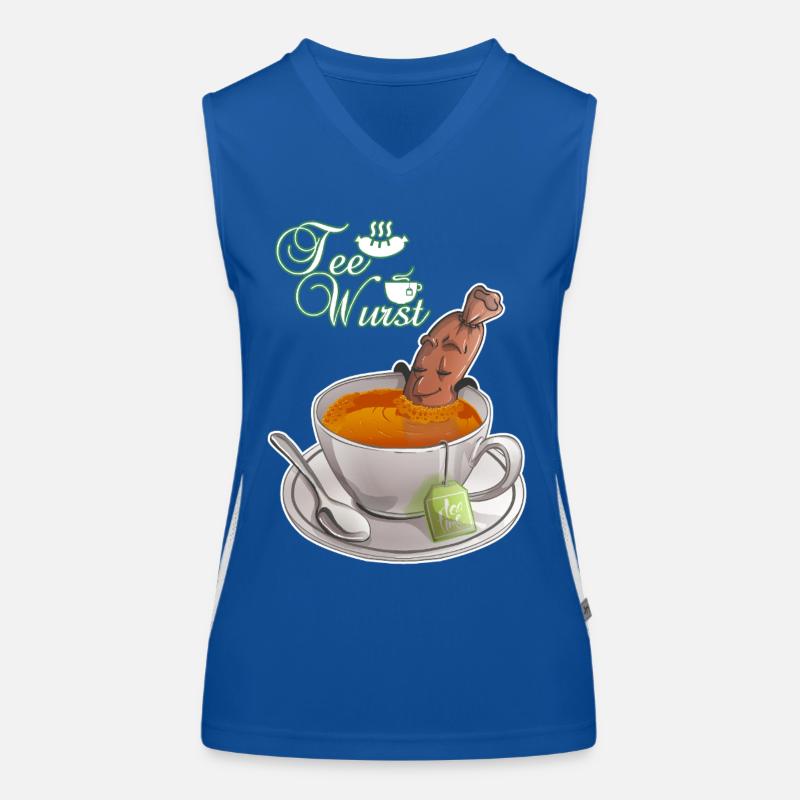 Tea sausage Women's Functional Contrast Tank Top