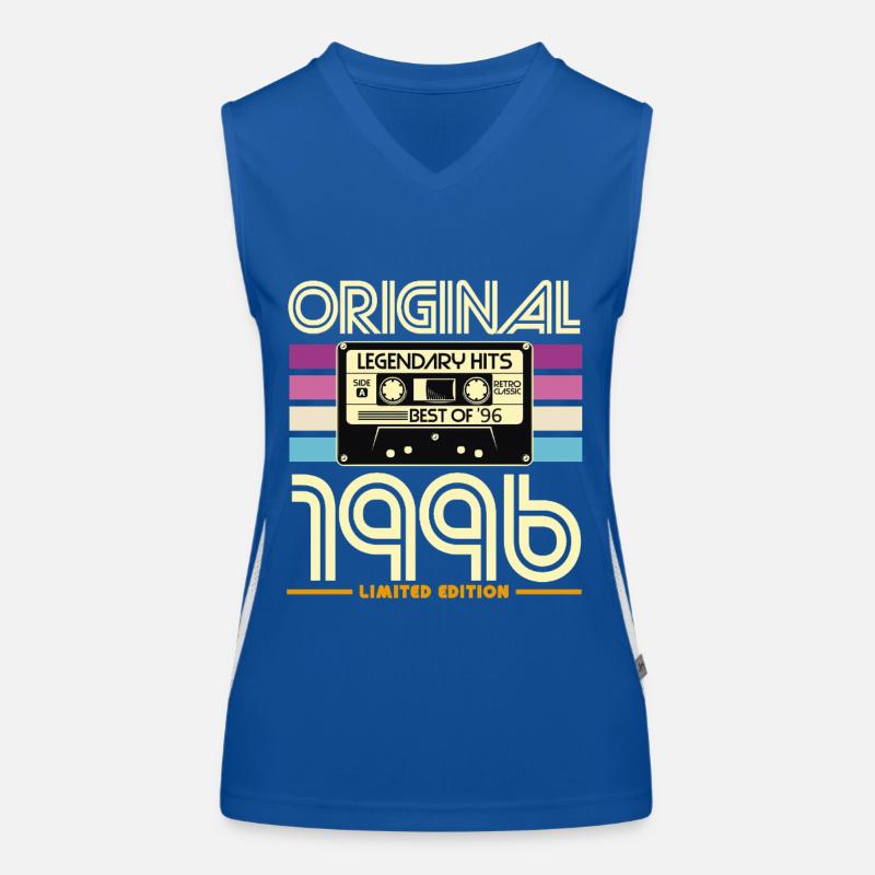 Original 1996 Cassette Rétro Débardeur respirant contrasté Femme