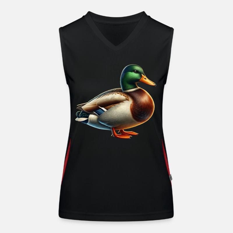 canard colvert Débardeur respirant contrasté Femme