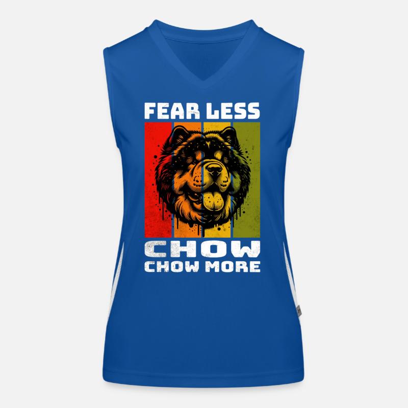 Chow Chow Chowchow Débardeur respirant contrasté Femme