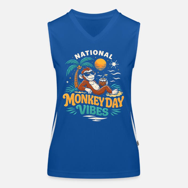 Monkey Day Monkey Day Women's Functional Contrast Tank Top