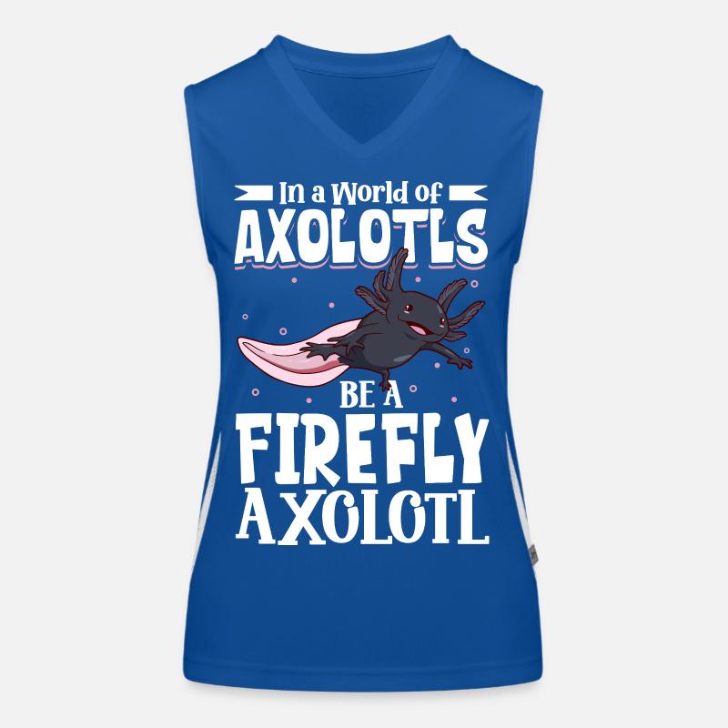 Be a Firefly Axolotl Women's Functional Contrast Tank Top