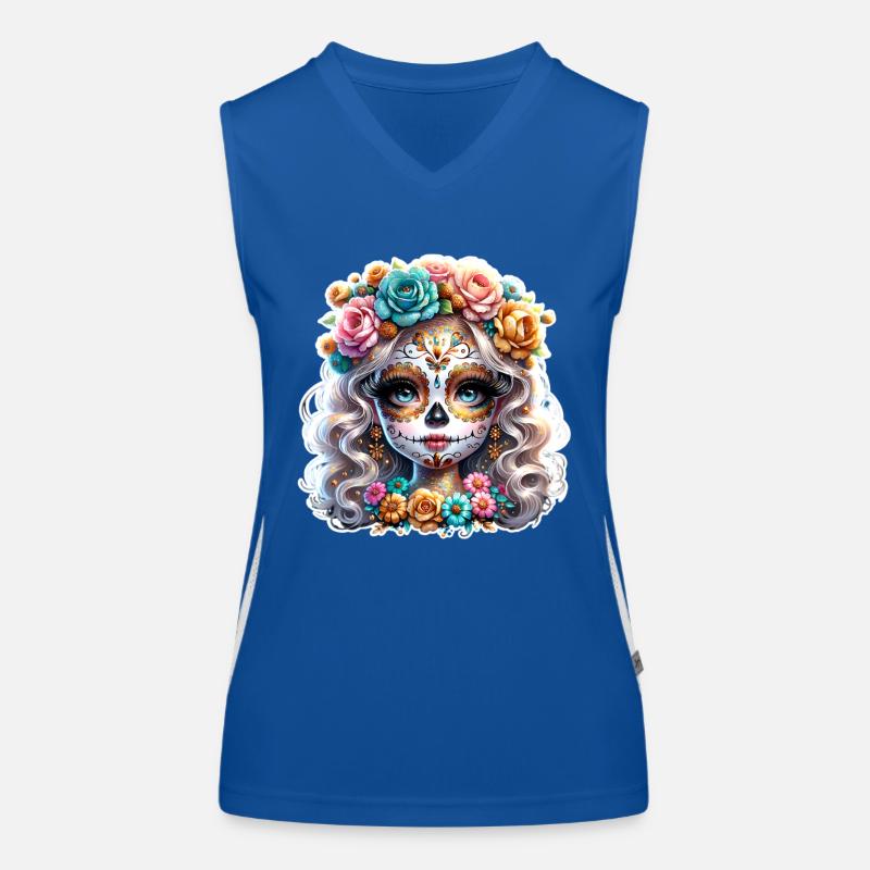 La Catrina Débardeur respirant contrasté Femme