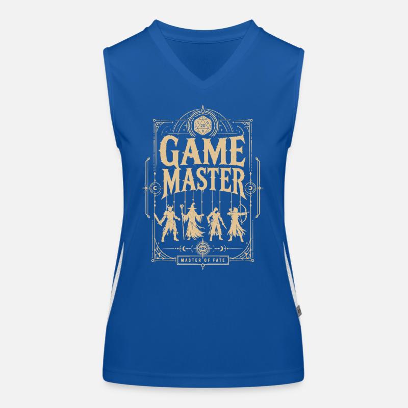 Game Master Game Master Dice Shirt Women's Functional Contrast Tank Top