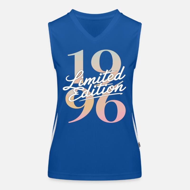 1996 Limited Edition Geburtstag Funktionelles Kontrast-Tank Top für Frauen