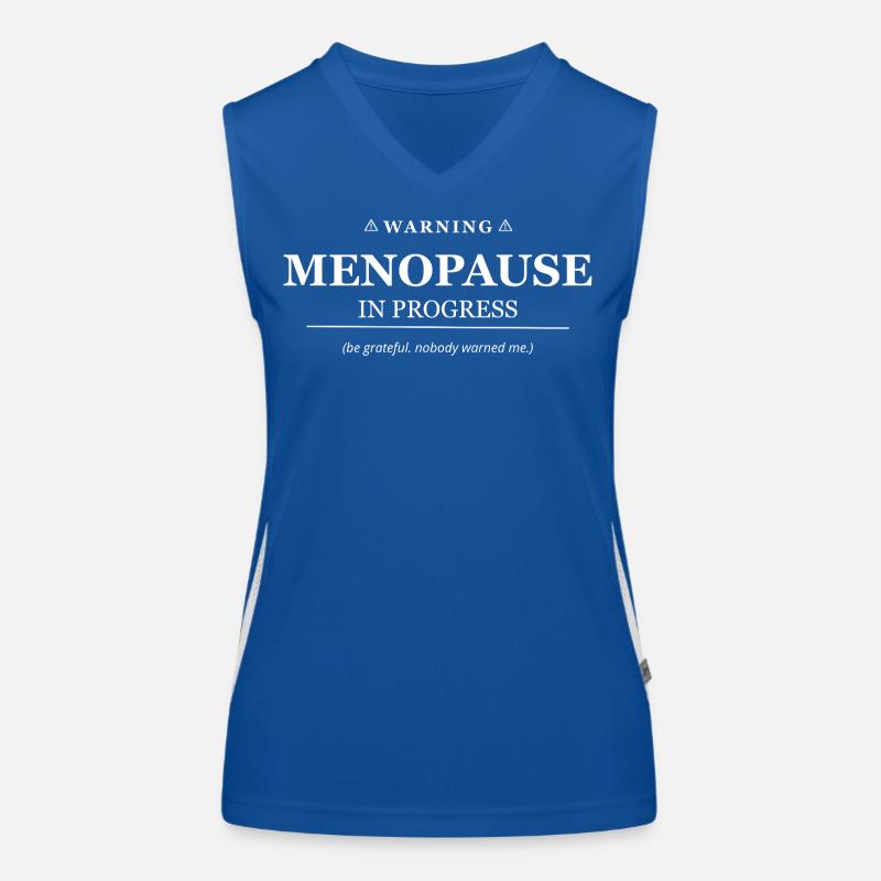 Tee ménopause Débardeur respirant contrasté Femme