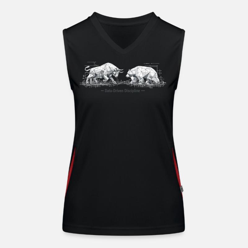 Discipline basée sur les données : conception Bull & Bear Débardeur respirant contrasté Femme