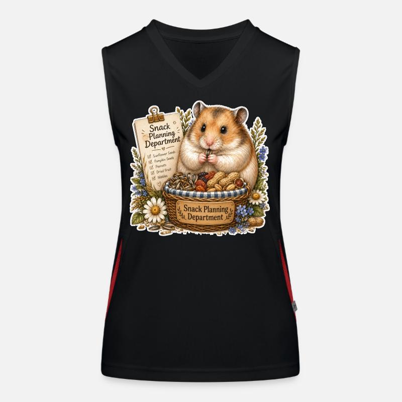 Snack Planning Department Snacks Women's Functional Contrast Tank Top