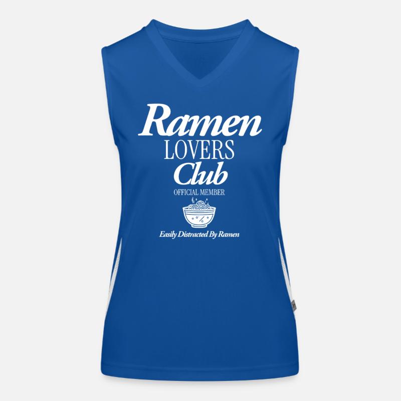 Ramen Débardeur respirant contrasté Femme