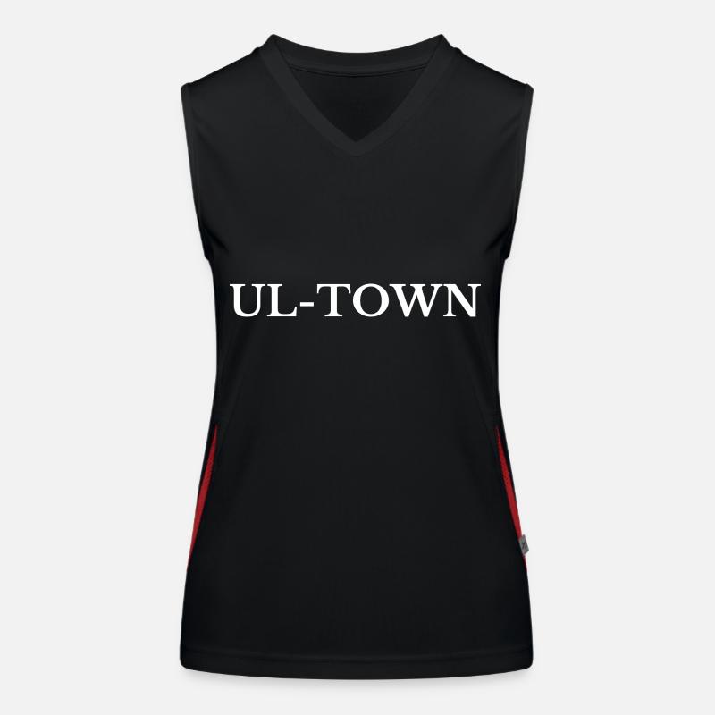 Ulm UL-Town Funktionelles Kontrast-Tank Top für Frauen