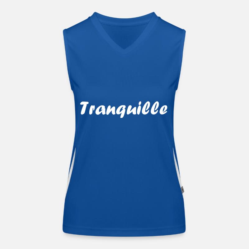 Tranquille Débardeur respirant contrasté Femme