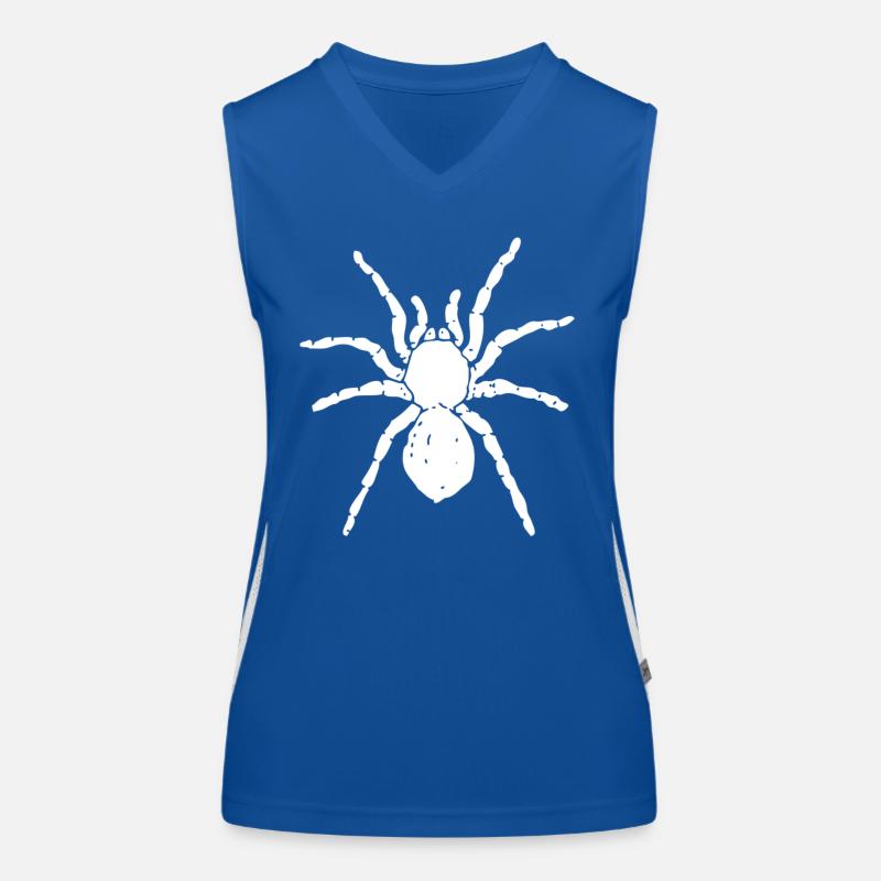 Spinne Funktionelles Kontrast-Tank Top für Frauen