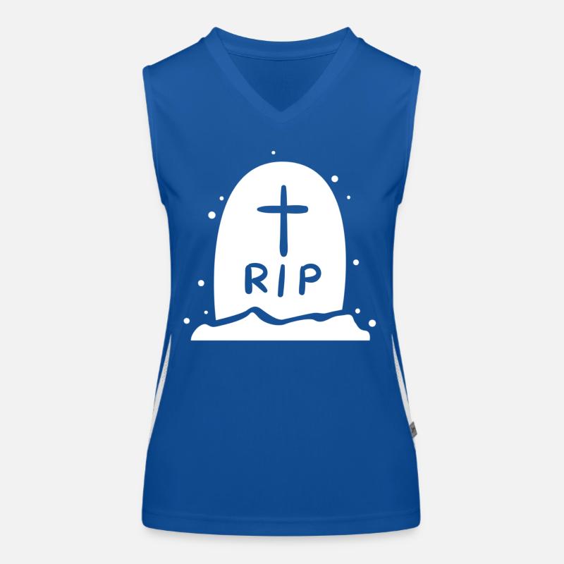 rest in peace Women's Functional Contrast Tank Top