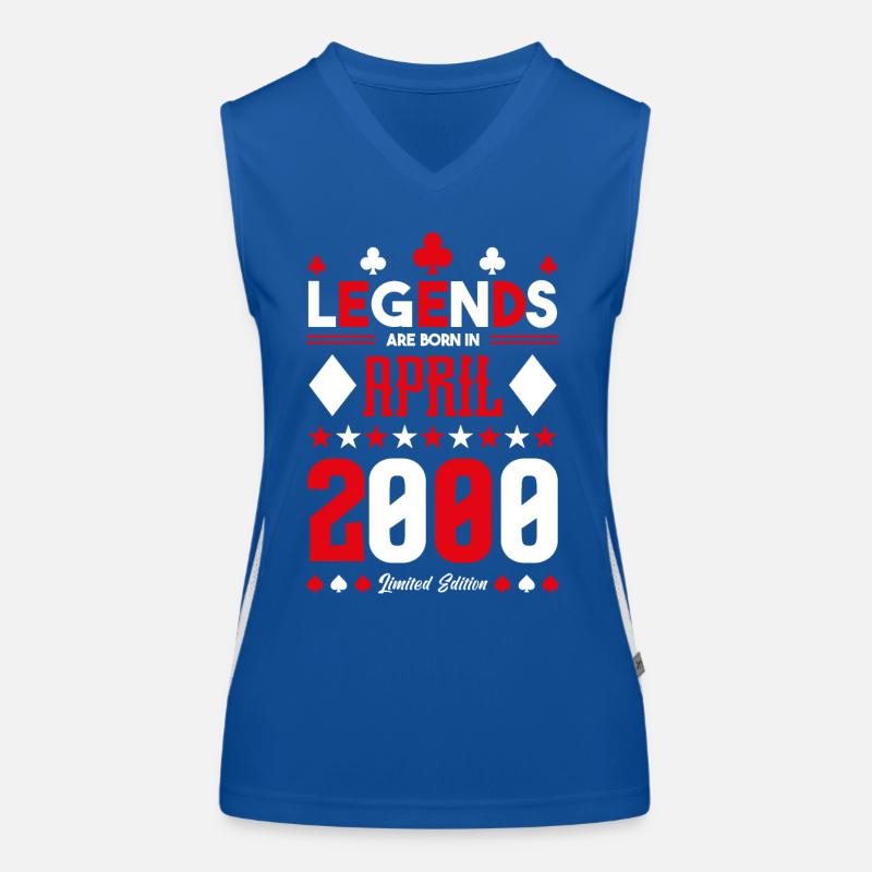 birthday gift April 2000. card games. Women's Functional Contrast Tank Top