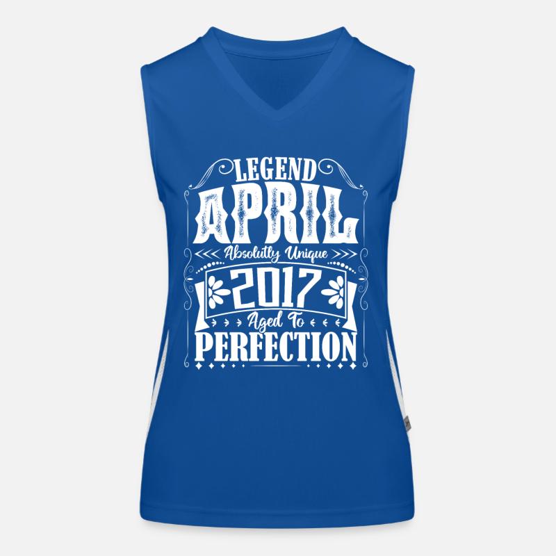 Avril 2017. Anniversaire avril 2017. Cadeau 2017. Débardeur respirant contrasté Femme