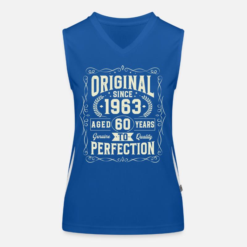 Original since 1963 60th Anniversary Women's Functional Contrast Tank Top