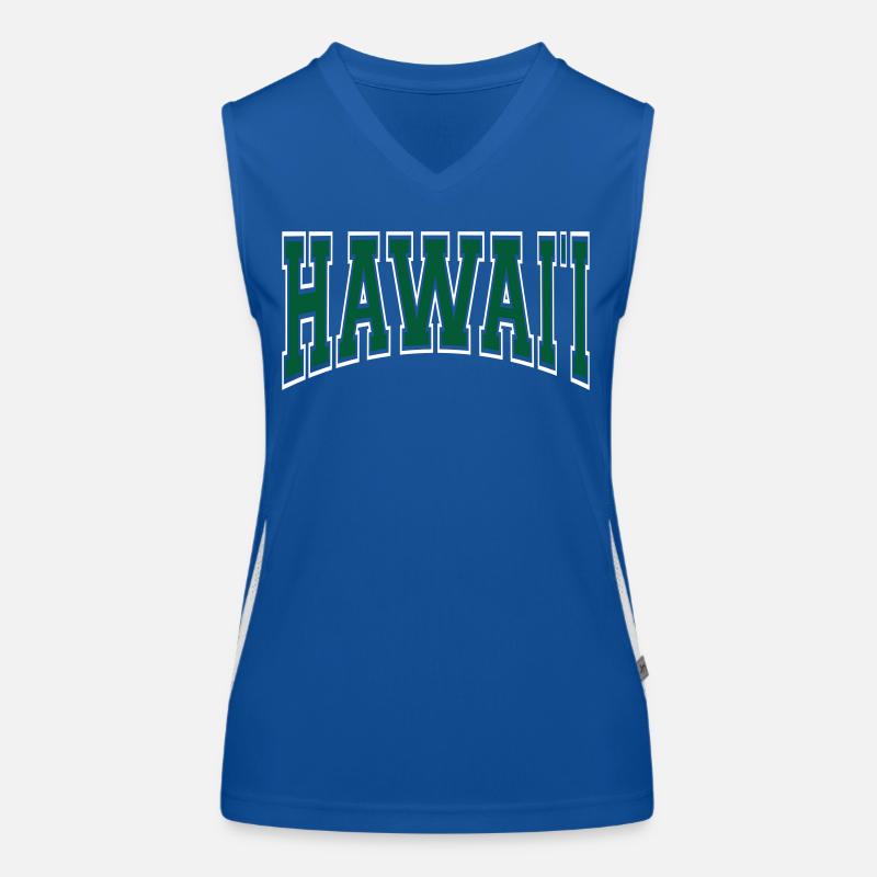 Hawaii Funktionelles Kontrast-Tank Top für Frauen