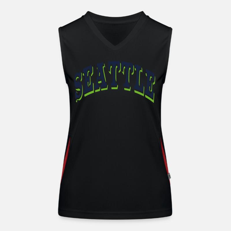 Seattle Women's Functional Contrast Tank Top