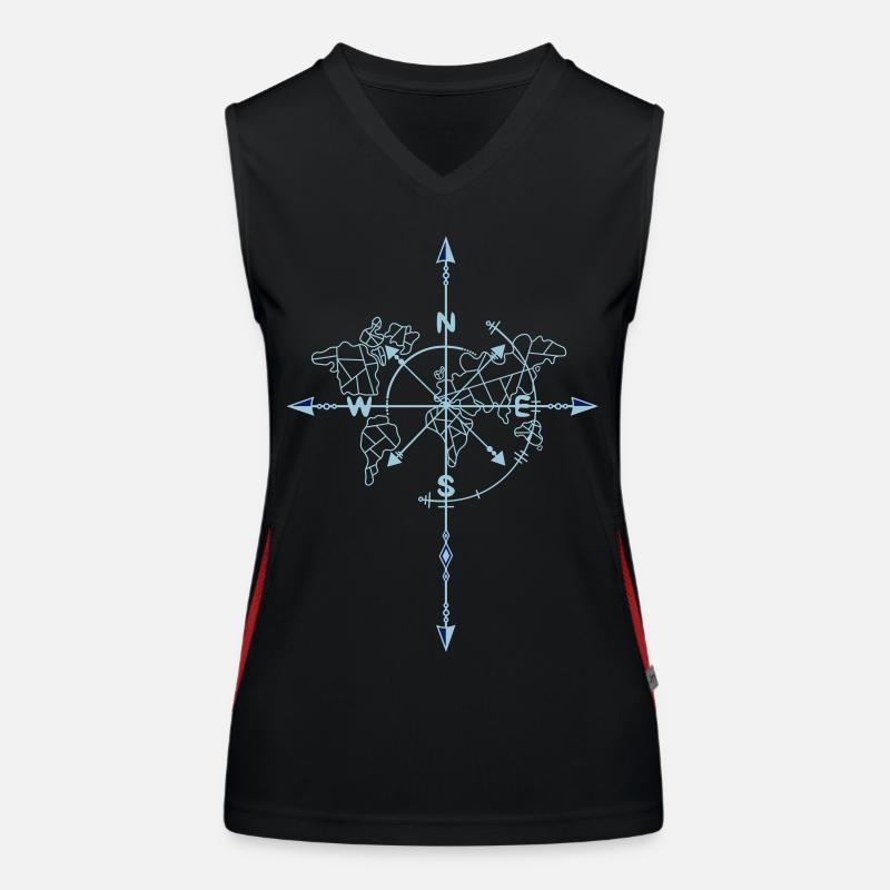 compass Women's Functional Contrast Tank Top