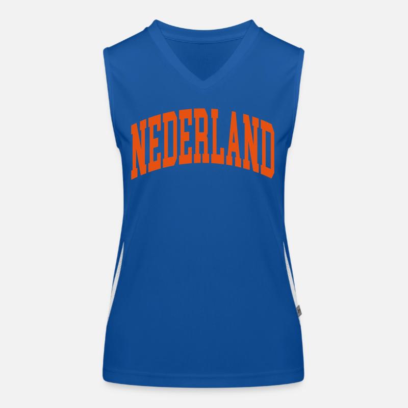 Netherlands Women's Functional Contrast Tank Top