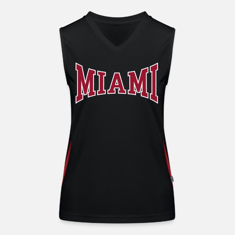 Miami Funktionelles Kontrast-Tank Top für Frauen